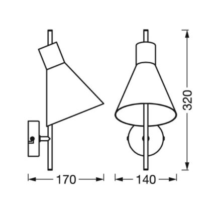 Ledvance - Aplique LED DECOR TOKIO LED/5W/230V