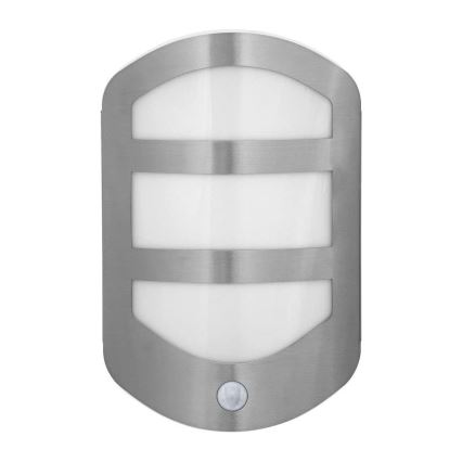 Ledvance - Aplique LED para exterior con sensor PLATE LED/12,5W/230V IP44