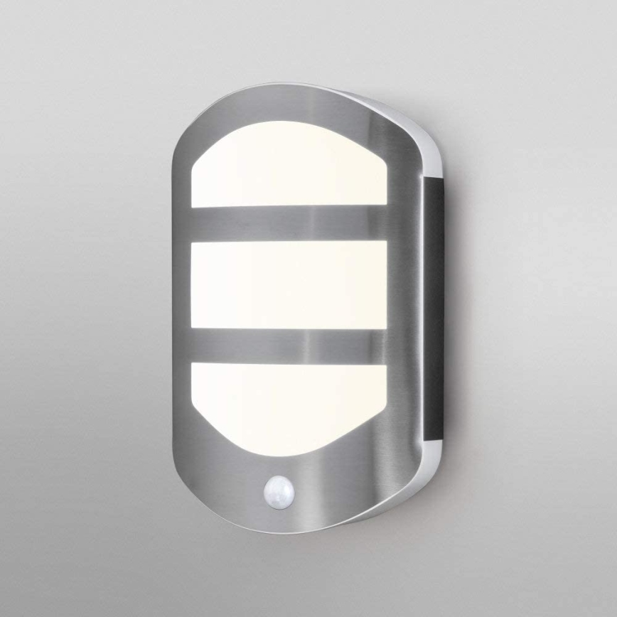 Ledvance - Aplique LED para exterior con sensor PLATE LED/12,5W/230V IP44