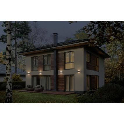 Ledvance - Aplique LED para exterior ENDURA STYLE IDRI 2xLED/6,25W/230V IP65