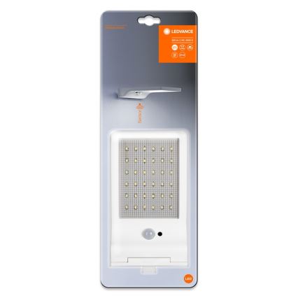 Ledvance - Aplique LED solar con sensor DOORLED LED/3W/3,3V 2000 mAh IP44