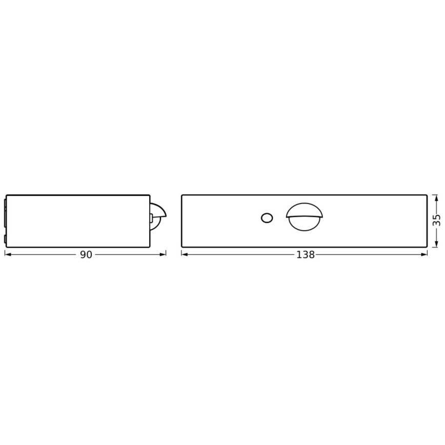 Ledvance - Aplique LED solar con sensor ENDURA SOLAR LED/3W/4,2V IP65