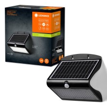 Ledvance - Aplique LED solar con sensor MARIPOSA LED/8W/3,7V IP65