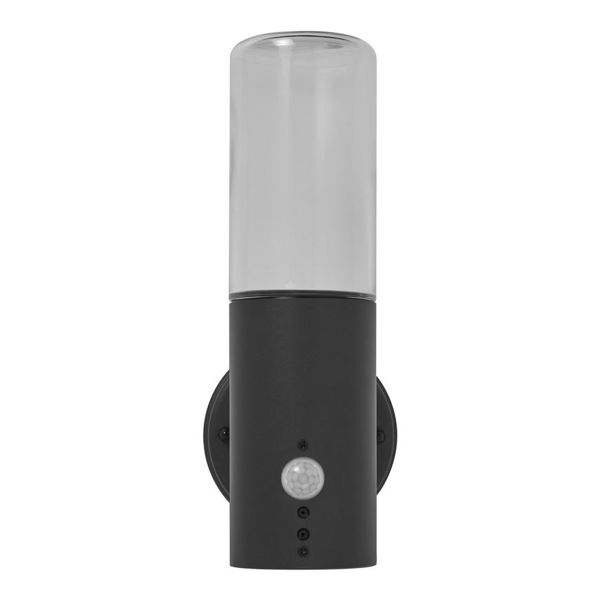 Ledvance - Aplique para exterior con sensor FIGO CYLINDER 1xE27/20W/230V