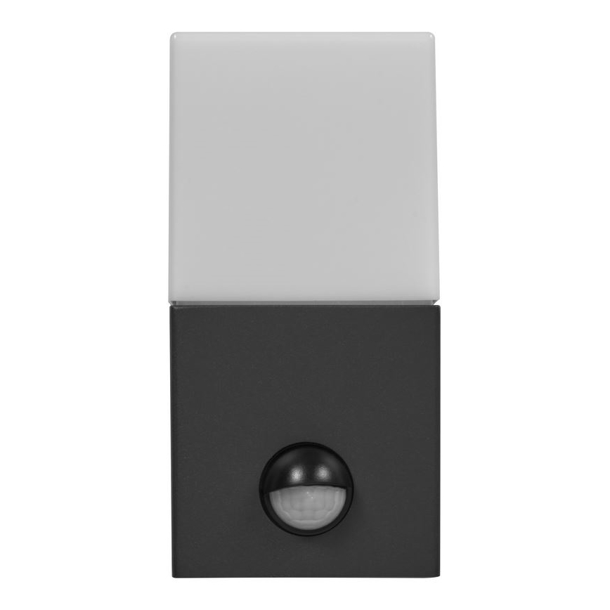 Ledvance - Aplique para exterior con sensor FIGO SQUARE 1xE27/20W/230V