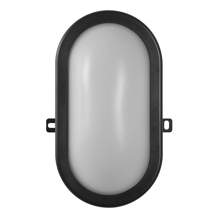 Ledvance - Aplique para exterior LED BULKHEAD LED/11W/230V IP54 negro