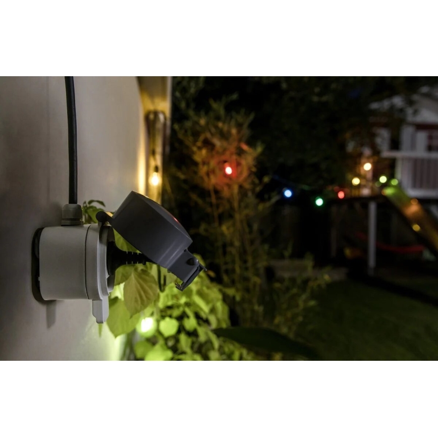 Ledvance - Enchufe inteligente para exterior SMART+ 3680W/230V/Tipo F/SCHUKO 16A IP44
