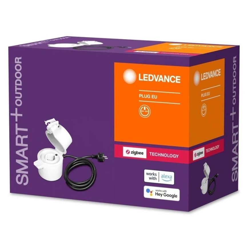 Ledvance - Enchufe inteligente para exterior SMART+ 3680W/230V/Tipo F/SCHUKO 16A IP44
