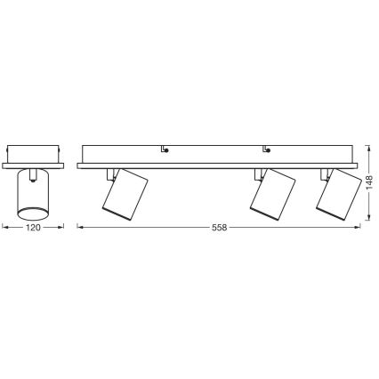 Ledvance - Foco LED DECOR MARS LED/41W/230V