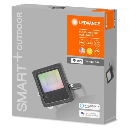 Ledvance - Foco LED RGBW SMART + FLOOD LED/10/230V IP65 Wi-Fi