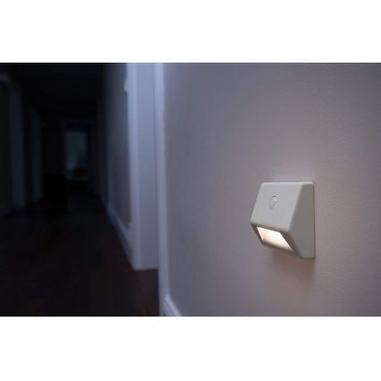 Ledvance - Iluminación de la escalera LED con sensor NIGHTLUX LED/0,25W/3×AAA IP54