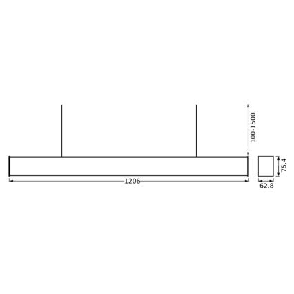 Ledvance - Lámpara de araña LED regulable SUN@HOME LED/50W/230V 2200-5000K CRI 95 Wi-Fi