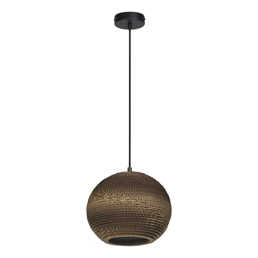 Ledvance - Lámpara colgante DECOR CARDBOARD 1xE27/15W/230V diá. 26 cm