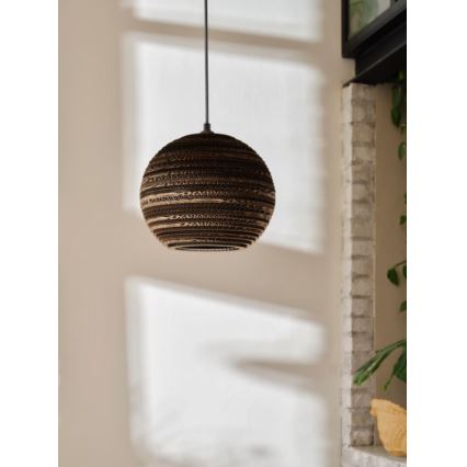 Ledvance - Lámpara colgante DECOR CARDBOARD 1xE27/15W/230V diá. 26 cm