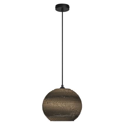 Ledvance - Lámpara colgante DECOR CARDBOARD 1xE27/15W/230V diá. 26 cm