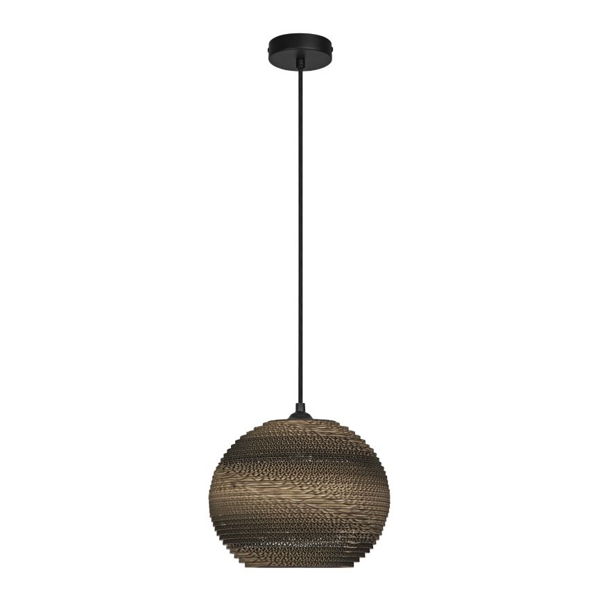 Ledvance - Lámpara colgante DECOR CARDBOARD 1xE27/15W/230V diá. 26 cm