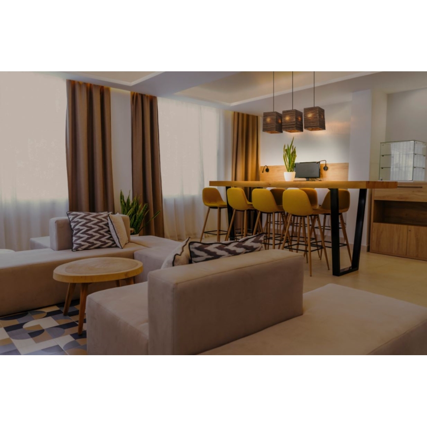 Ledvance - Lámpara colgante DECOR CARDBOARD 3xE27/15W/230V