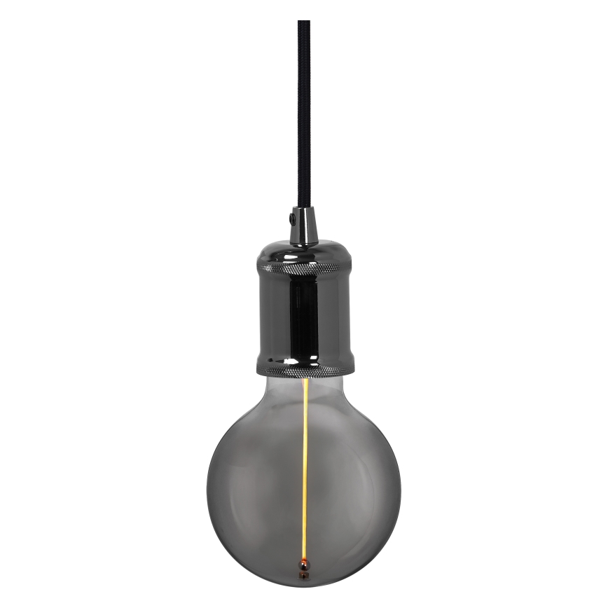 Ledvance - Lámpara colgante PENDULUM ROBBIN 1xE27/15W/230V cromo brillante