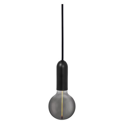 Ledvance - Lámpara colgante PENDULUM ROUND 1xE27/15W/230V negro