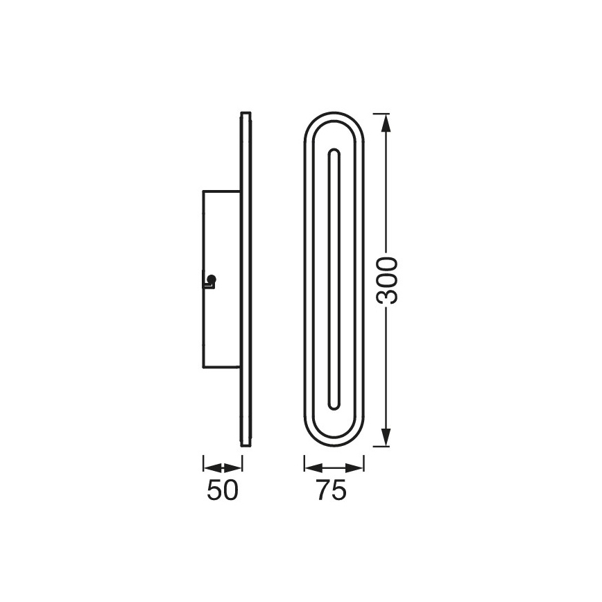 Ledvance - Lámpara de baño LED regulable SMART+ BATH LED/13W/230V 3000-6500K IP44 Wi-Fi