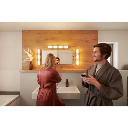 Ledvance - Lámpara de baño LED regulable SMART+ DUPLO LED/27W/230V 3000-6500K Wi-Fi IP44