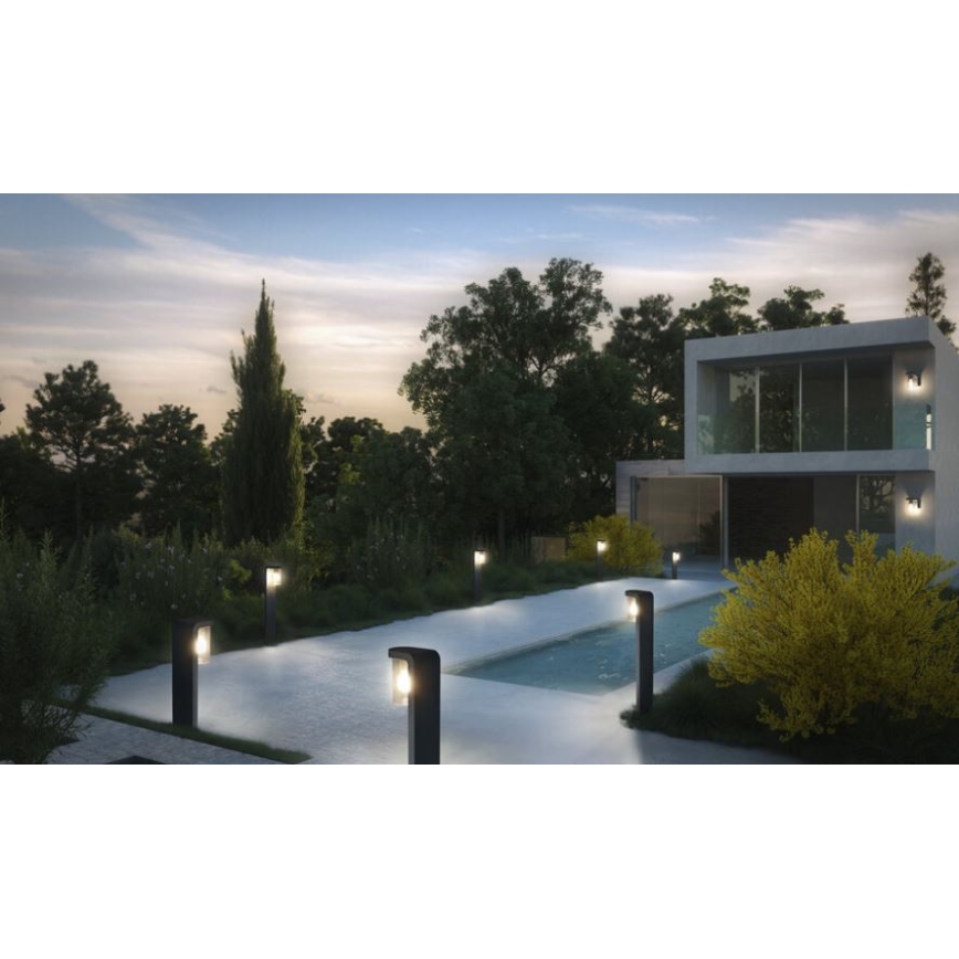 Ledvance - Lámpara de exterior CASCADE 1xE27/25W/230V IP44 80 cm