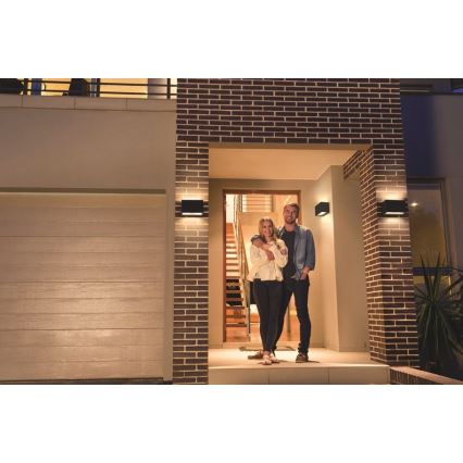 Ledvance - Aplique LED RGBW regulable para exteriores SMART+ BRICK LED/14W/230V Wi-Fi IP44