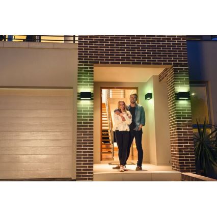 Ledvance - Aplique LED RGBW regulable para exteriores SMART+ BRICK LED/14W/230V Wi-Fi IP44