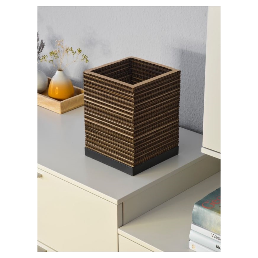 Ledvance - Lámpara de mesa DECOR CARDBOARD 1xE27/15W/230V 20x20 cm