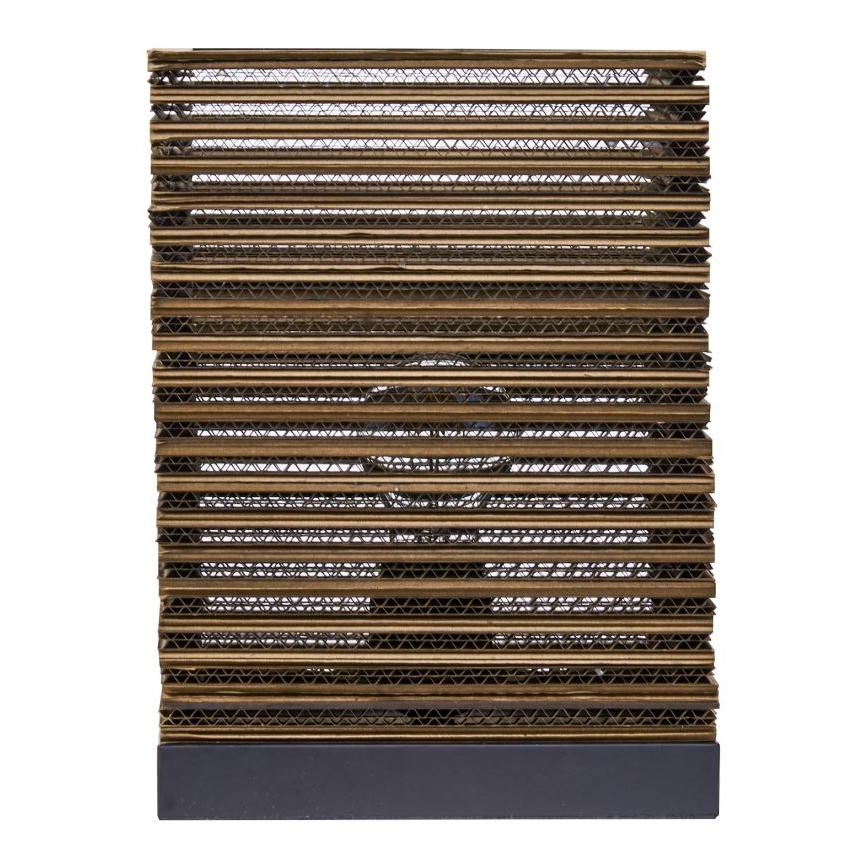 Ledvance - Lámpara de mesa DECOR CARDBOARD 1xE27/15W/230V 20x20 cm