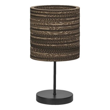 Ledvance - Lámpara de mesa DECOR CARDBOARD 1xE27/15W/230V diá. 20 cm
