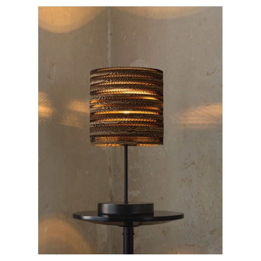 Ledvance - Lámpara de mesa DECOR CARDBOARD 1xE27/15W/230V diá. 20 cm