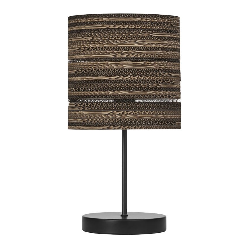 Ledvance - Lámpara de mesa DECOR CARDBOARD 1xE27/15W/230V diá. 20 cm