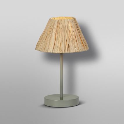 Ledvance - Lámpara de mesa DECOR RAFFIA 1xE27/15W/230V rafia