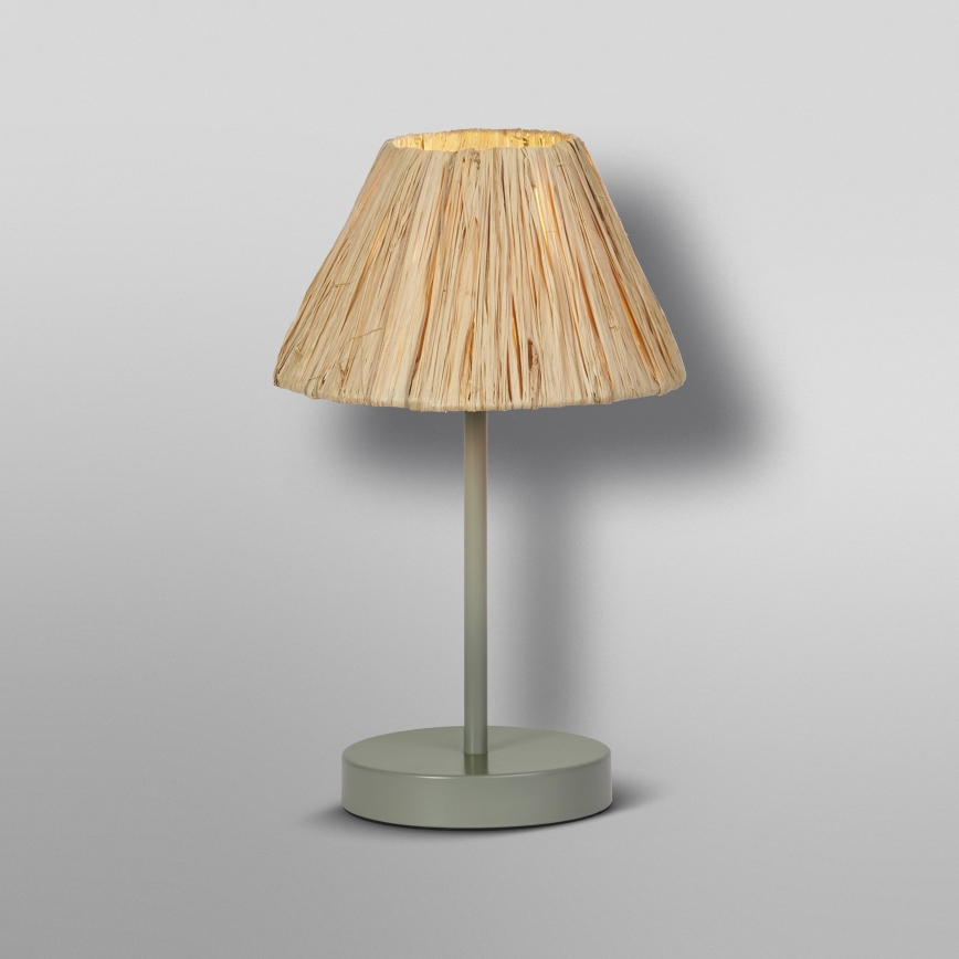 Ledvance - Lámpara de mesa DECOR RAFFIA 1xE27/15W/230V rafia