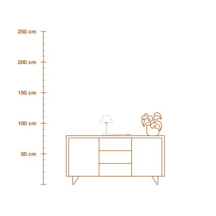 Ledvance - Lámpara de mesa DECOR RAFFIA 1xE27/15W/230V rafia