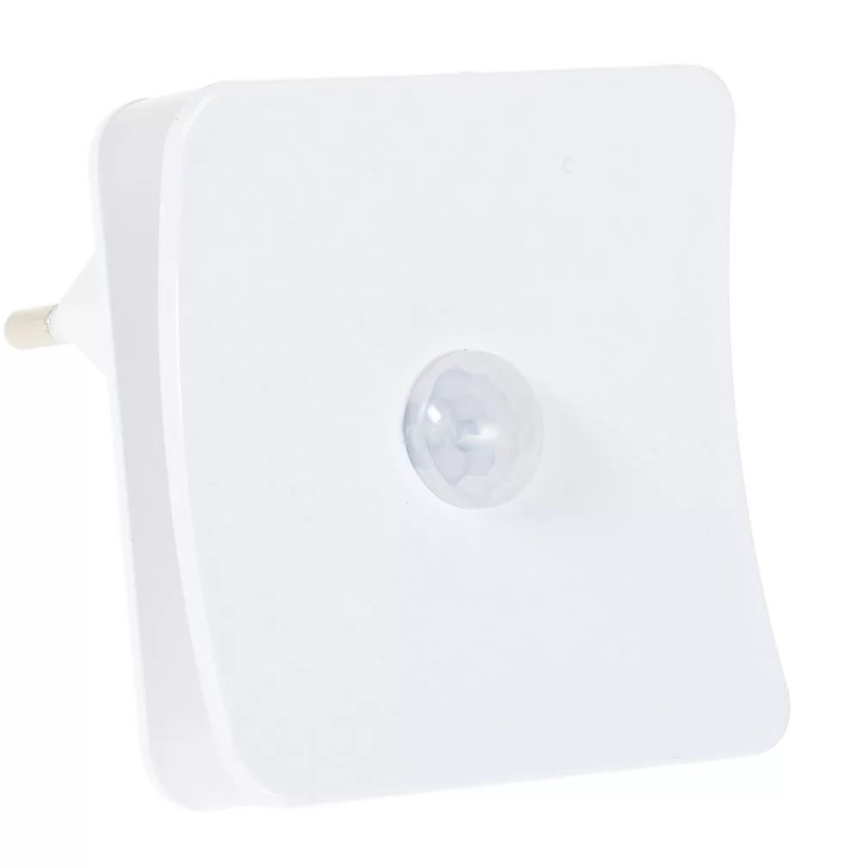 Ledvance - Lámpara de orientación LED RGB para enchufe con sensor LUNETTA LED/0,3W/230
