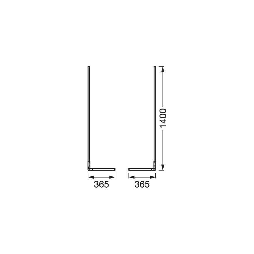 Ledvance - Lámpara de pie LED RGBW regulable SMART+ FLOOR LED/14W/230V 2700-6500K Wi-Fi + mando a distancia