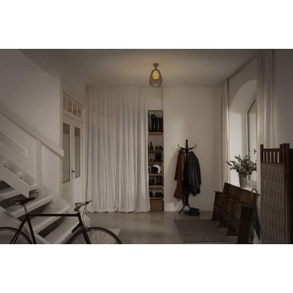 Ledvance - Lámpara de techo CONE 1xE27/40W/230V