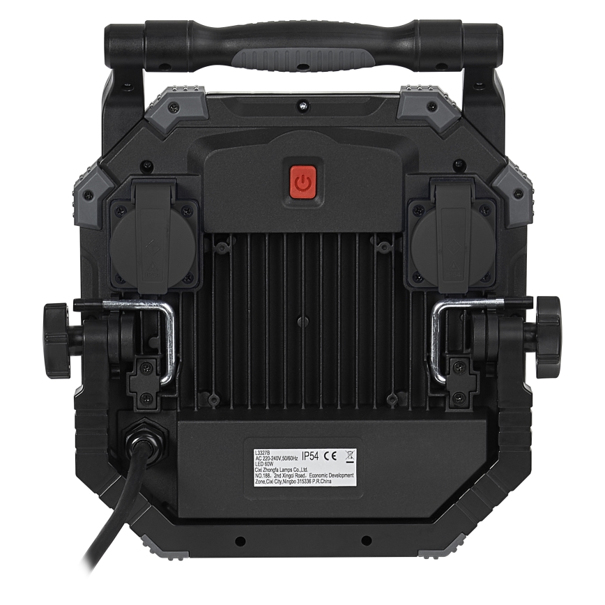 Ledvance - Lámpara de trabajo LED regulable con 2 enchufes WORKLIGHT VALUE LED/60W/230V IP54