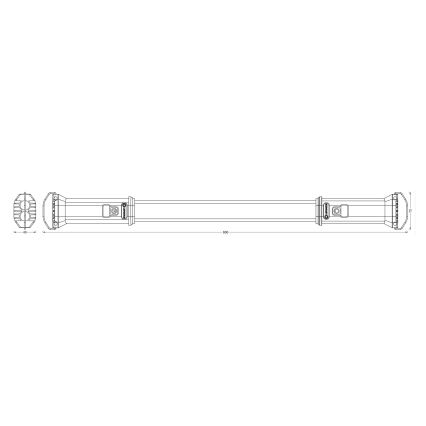 Ledvance - Lámpara de trabajo LED TUBO LED/10W/5V IP54