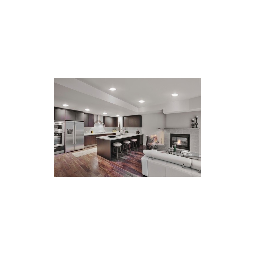 Ledvance - Lámpara empotrable LED regulable SUN@HOME LED/22W/230V 2200-5000 CRI 95 Wi-Fi