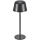 Ledvance - Lámpara LED de exterior recargable y regulable MESA LED/2,5W/5V IP54 negro