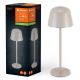Ledvance - Lámpara LED de exterior recargable y regulable TABLE LED/2,5W/5V IP54 beige