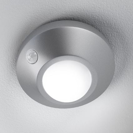 Ledvance - Lámpara LED de orientación con sensor NIGHTLUX LED/1,7W/3xAAA 4000K