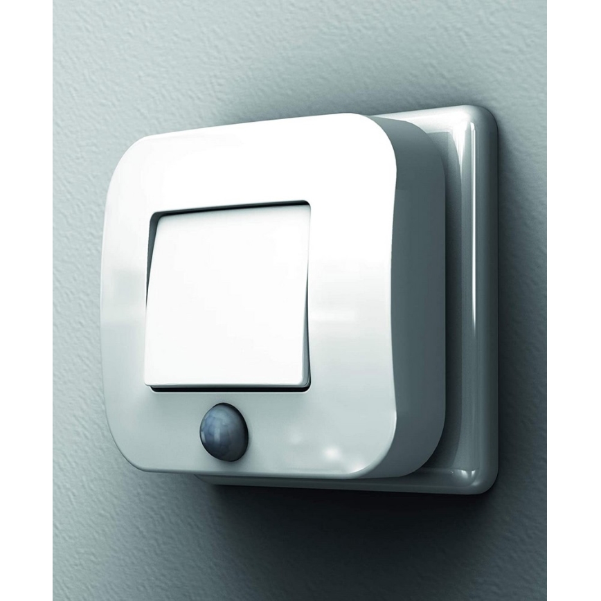 Ledvance - Lámpara LED nocturna con sensor LUNETTA LED/0,7W/230V 3000K