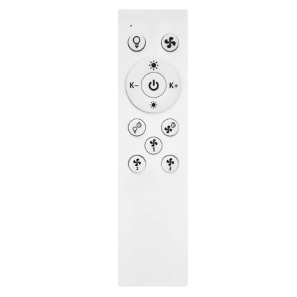 Ledvance - Plafón LED regulable con ventilador SMART+ LED/38W/230V 3000-6500K Wi-Fi + control remoto