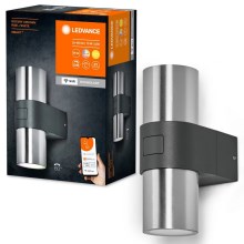 Ledvance - Lámpara LED RGB regulable para exteriores SMART+ ROTARY 2xLED/5W/230V IP44 Wi-Fi