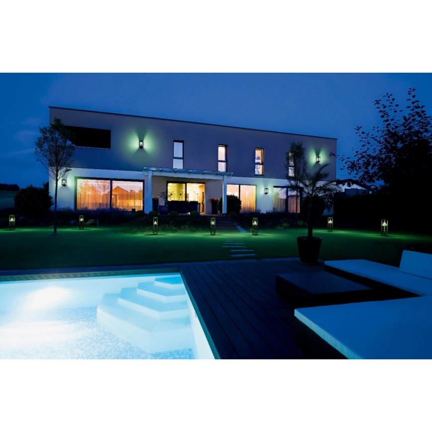 Ledvance - LED RGBW Aplique solar regulable con sensor SMART+ ALPS LED/6W/3,7V 3000K IP44