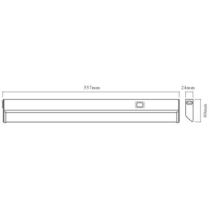 Ledvance - LED Iluminación cocina TURN LED/10W/230V